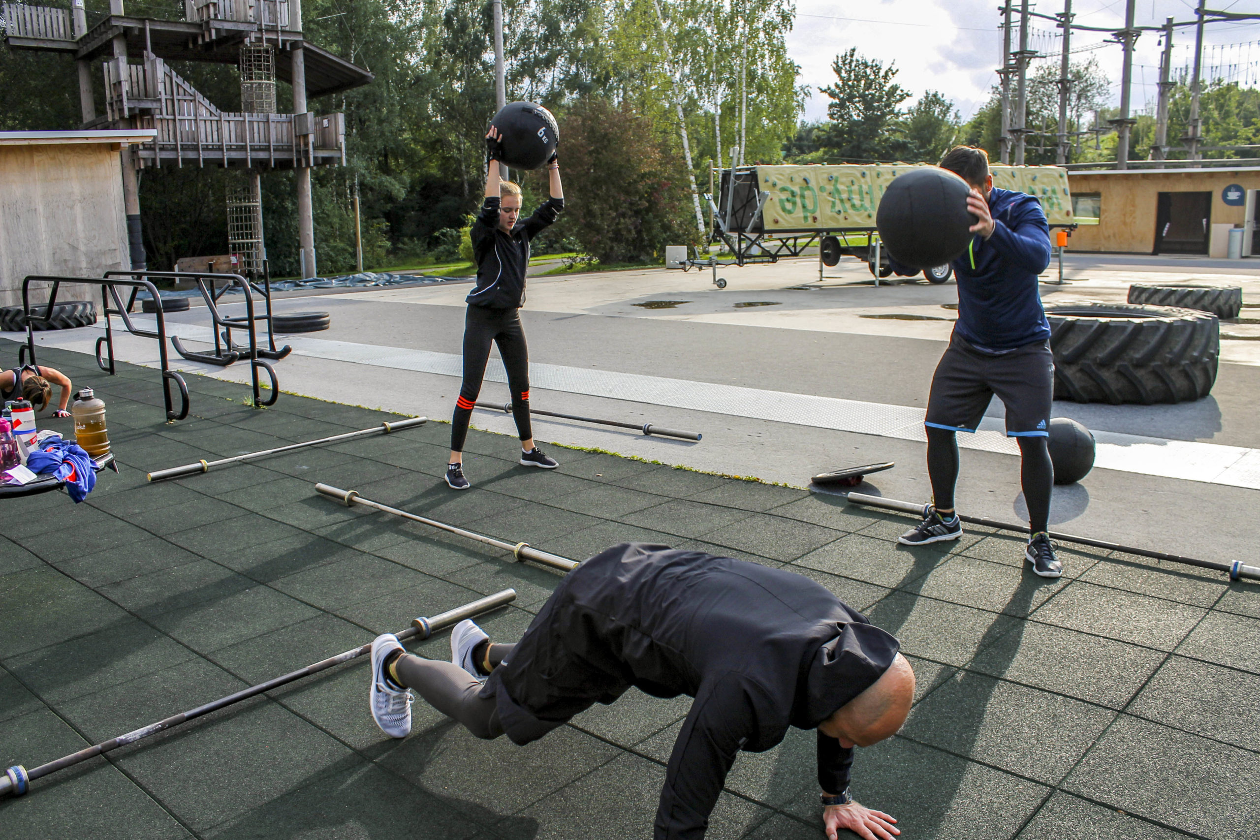 Gruppentraining Crossfit