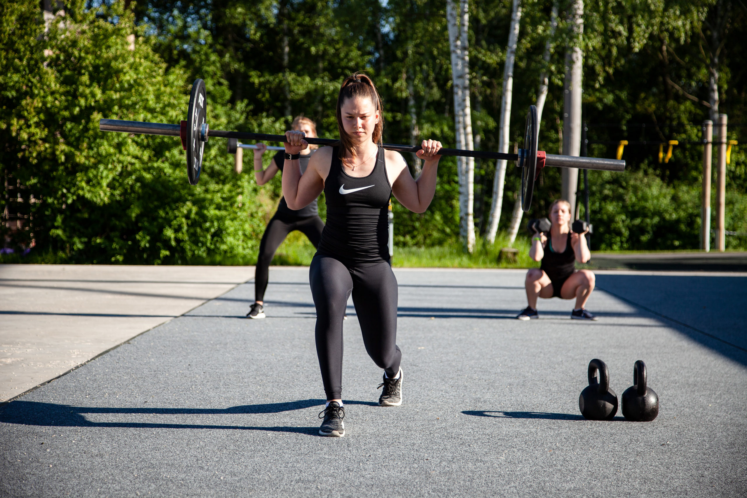 Outdoor Training im Jim Fitnessclub